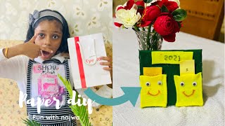 How to make a calendar for 2021 | easy paper craft | happy new year |