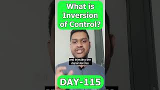 What is Inversion of Control? #java #interview #interviewtips #springboot