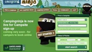 Overview of campsite sign-up - Campingninja guide