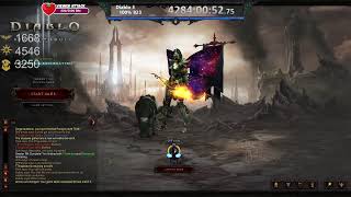 Day 823: (Worlds First) Diablo 3 100% Solo Non Seasonal Speedrun w/RoS & Necro (ENVTuber)