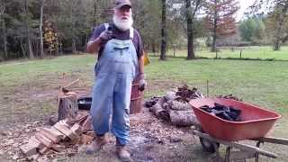 How to Make Charcoal with a Burn Barrel. EASY DIY