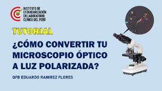 ¿Cómo convertir tu microscopio óptico a luz polarizada?