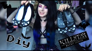 DIY KILLSTAR SHOES! | Tutorial