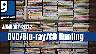 DVD/Blu-Ray/CD Hunting at Goodwill!! (January 2022)