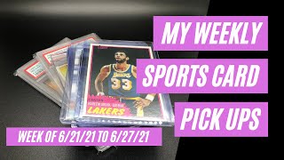 Weekly Sports Cards Pickups (Low End) - 6/21/21 to 6/27/21 | Sports Card Collecting and Investing |