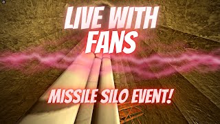 LIVE! | Blackhawk Rescue Mission 5 | MISSILE SILO EVENT WITH FANS