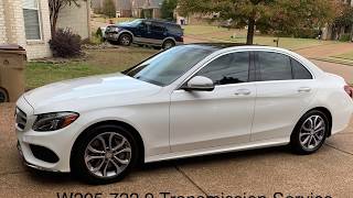 Mercedes W205 722.9 Service Tips