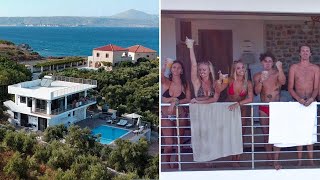 3 Days Partying in $1,200,000 Greek Villa!