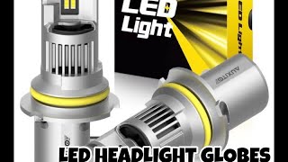 LED globes retro fit ... are they worth doing ? What about LED interior globes - super bright !