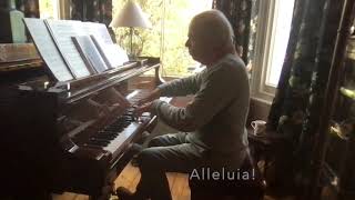 The strife is o'er, the battle won (Easter hymn) - arr. for piano by Peter Duckworth