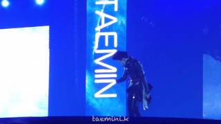 I6O7I7 Fierce SHINee Taemin Solo SayonaraHitori SMOsakaDay2