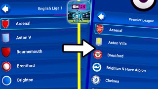 HOW TO SET BADGES AND PLAYER FACES IN SOCCER MANAGER 2025 | LICENSE SM25