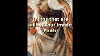 Things that killing your iman #shorts #viral #youtubeshorts