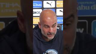 Pep wants Arteta to be clear on his answers!