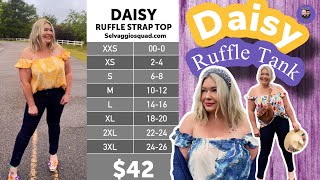 New @LuLaRoe Daisy Tank- style and fit video