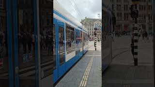 GVB Amsterdam Tram: Siemens Combino | Route 4 - Station RAI | Dam, Amsterdam