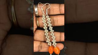 DIY How to make earrings at home 18 #shorts