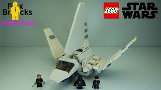 LEGO STAR WARS 75302 Imperial Shuttle - Speed Build - FixBricks