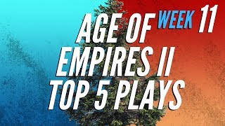 Age of Empires 2 Top 5 Plays | Ep. 11 | 1 November 2019