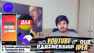 YouTube partnership idea 50-50 Revenue|| Instagram Q&A on German taught program| arkr in Germany