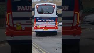 Scania Irizar XX18 PSW at Peterborough Railway Station