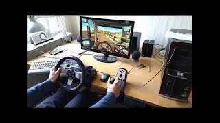 Euro Truck Simulator 2 - Scandinavia DLC - Logitech G27