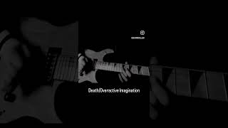 Death - Overactive Imagination second solo #guitar #solopractice #solo #guitarprogress #death