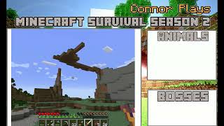 Connor Plays Minecraft Season 2 Episode 3 | Upwards Tunnelling Into A New Area