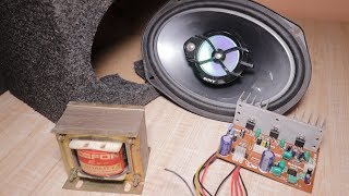 How to Make Amplifier Using Car Speaker