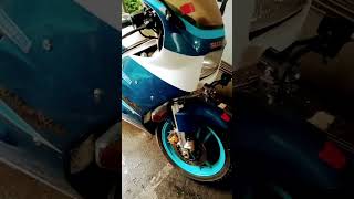 2stroke suzuki twin cylinder #motorcycle #ilocosvlog #suzuki #2stroke