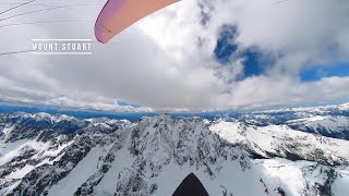 Paragliding the North Cascades - 145km FIA - Leavenworth, WA