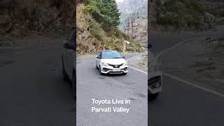 Toyota Liva in Parvati Valley Himachal #toyotaetios #toyotaindia #toyota #himachal #pulga #kasol