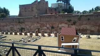 Right inside Palatine Hill, Old Rome