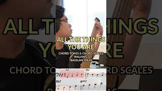 All The Things You Are - Walking Bass #jazz #sessionbassist #swing #bass #musician #jazzbassist