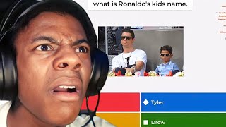 IShowSpeed’s  first Ronaldo Kahoot 💀