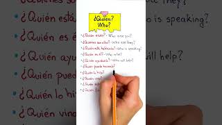 ⭐LAS PREGUNTAS MÁS UTILIZADAS en INGLÉS🧠👉 APRENDE 'WHO' en INGLÉS 💛 ¿Lo sabías?