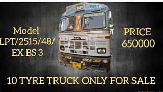 Second Hand Tata 10 Wheeler Truck || Model LPT/2515/48/EX BS 3 || #truck @secondhandalltypevehicle