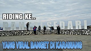 PANTAI SEDARI YANG PERNAH VIRAL | Akhirnya Bisa Riding Kesini | Motovlog Karawang