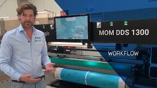 MOM DD S - Motorized Semi-automatic mounter | workflow video | AV Flexologic