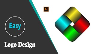 3d logo design _ Adobe Illustrator _ Technofy IT #illustrator