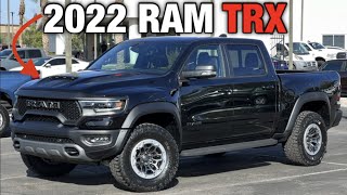 Our First 2022 RAM TRX! A Few NEW Features! Uconnect 5 - New curb view camera angles!