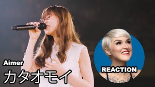 Vocal Coach Reacts to Aimer「カタオモイ」LIVE（Aimer Live in 武道館 "blanc et noir" ）#aimer