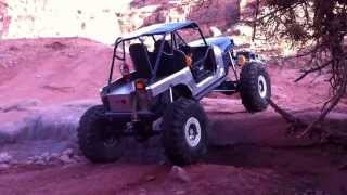 Another V8 CJ finish Cliffhanger trail in Moab, Utah