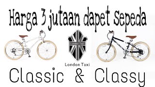 London Taxi Sepeda MTB Hybrid Klasik dan Berkelas Harga Ekonomis