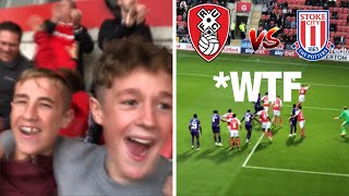 2–2 SCENES * VLOG* Rotherham vs stoke city