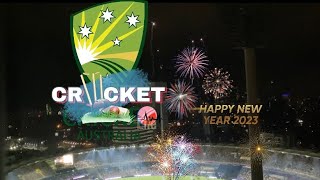 Cricket Australia Fireworks