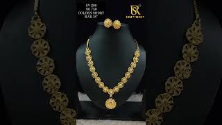 Variety in short golden har#premiumqualityjewellery #varietyinshortHar#necklace #fashionaccessory