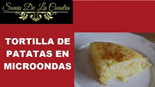 Tortilla de patatas al microondas * Receta Fácil * La Amarás¡¡