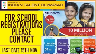 School Registration Olympiads #Olympiads #school #schools