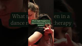 What might happen in a dance movement therapy session?